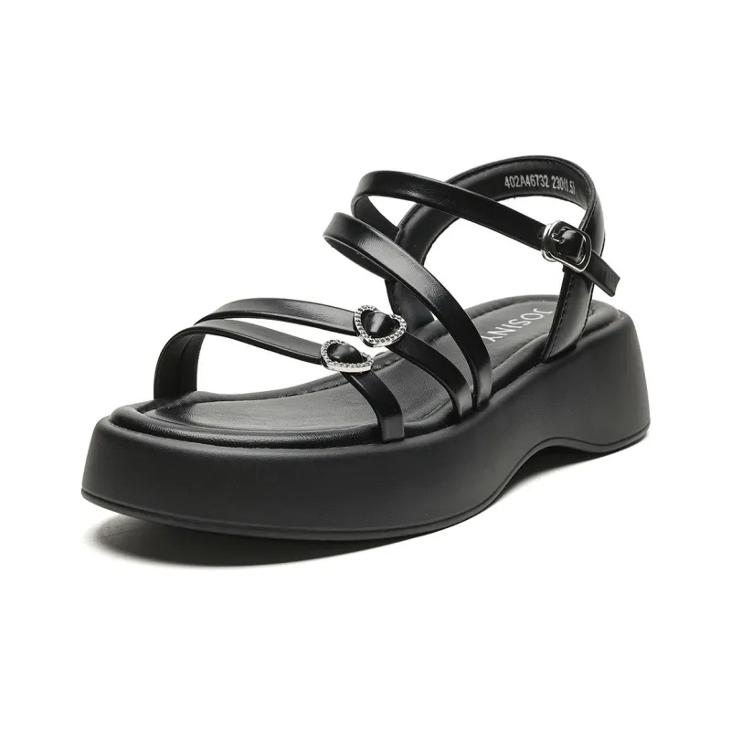 JOSINY One Strap Sandals 4cm Women's-4