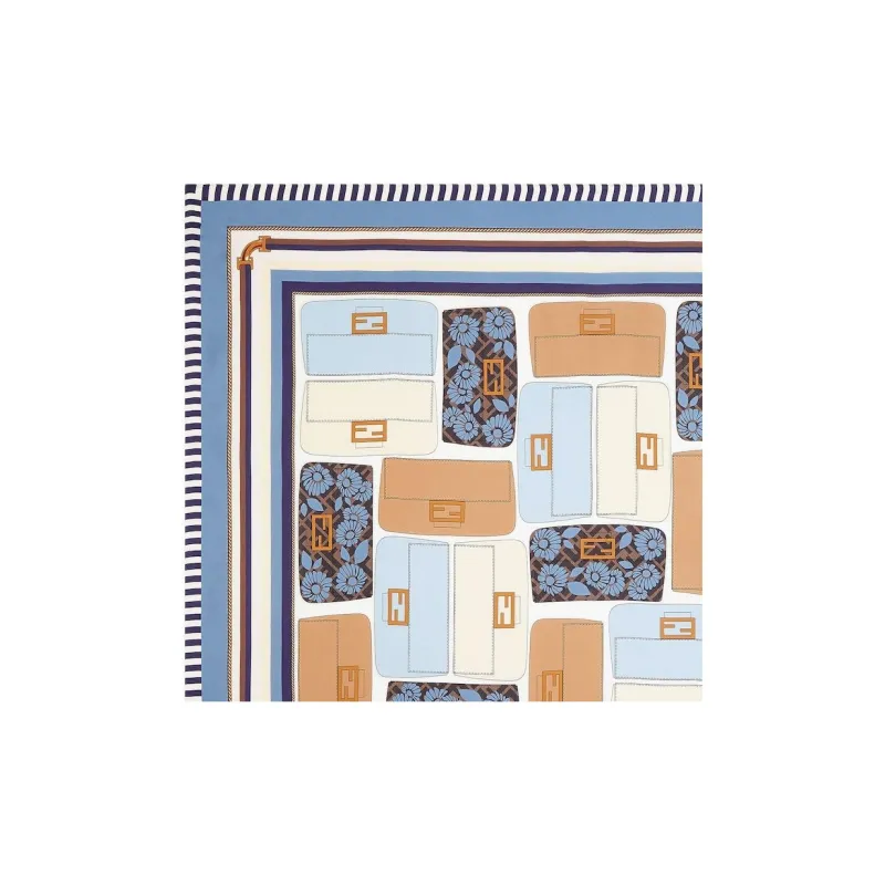 FENDI Ff Graphic Printed Scarf-2