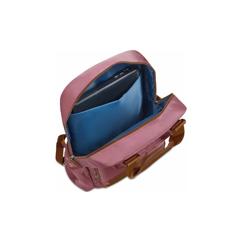 DELSEY Polyester Backpack Large Size Unisex Purple Pink-3