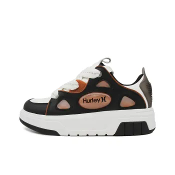 Hurley Puffy Shoes Durable Breathable Low-Top Skateboard Shoes Unisex