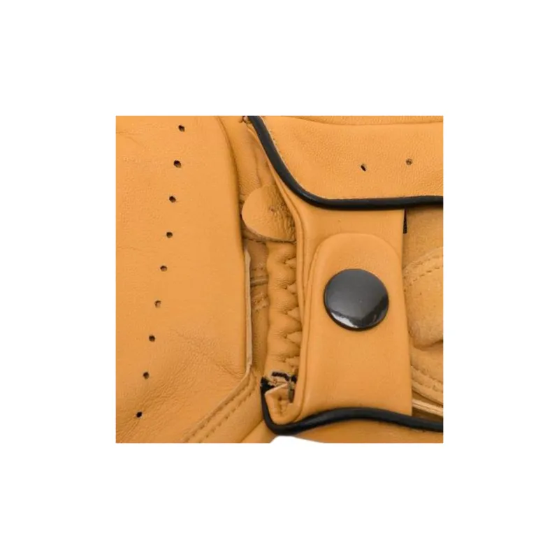 MACKINTOSH Sheepskin Leather And Fur Other Gloves Men's Yellow-2