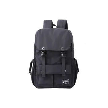 PULUWIRR Oxford Backpack Unisex Gray/Black