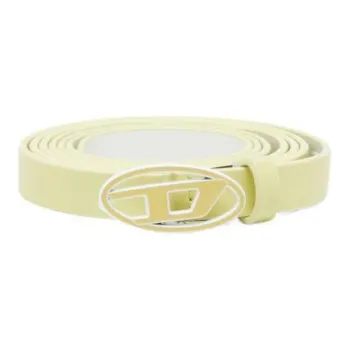 DIESEL Leather Belts Women's Yellow 