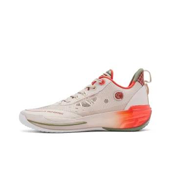 QIAODAN FE2.0 Dragon Boat Festival Low Top Q KUNGFU TURBO Basketball Shoes Men's Dusty Mocha