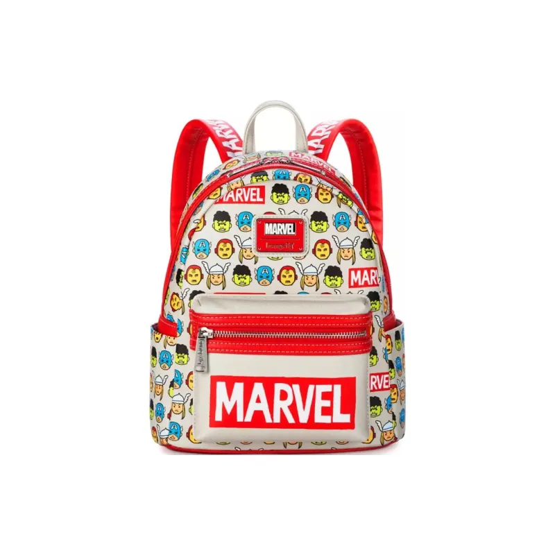 Disney MARVEL Collaboration PVC Backpack Mini Unisex Red-0