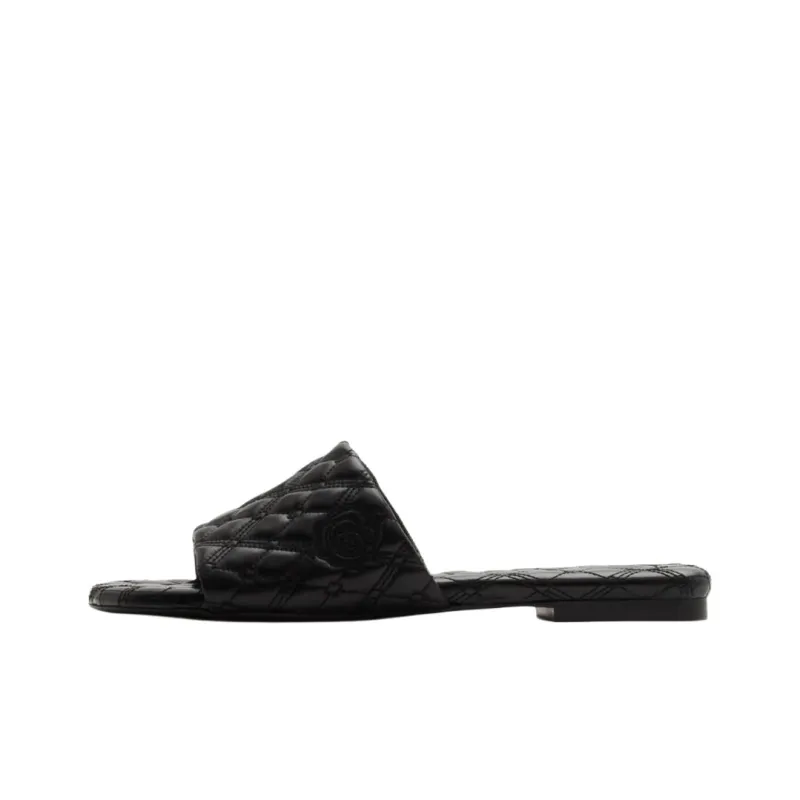 Burberry Slide Slippers Women's Black-0
