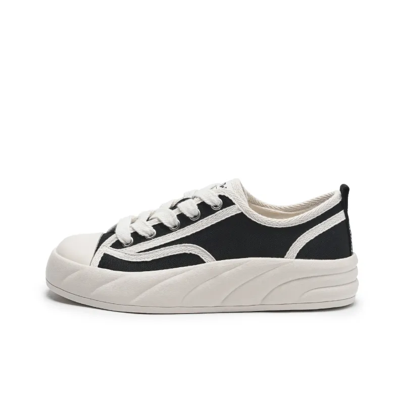 Hotwind Height Increasing Slip Resistant Canvas Shoes Women's-0