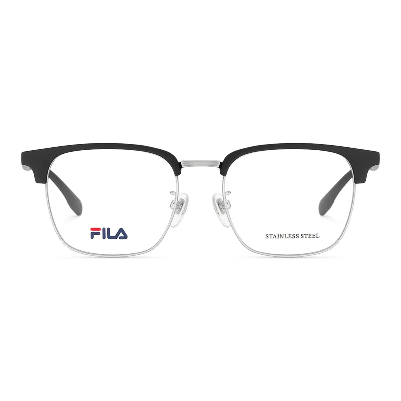 FILA TR/Memory Plastic Browline Eyeglass Frames Unisex-4