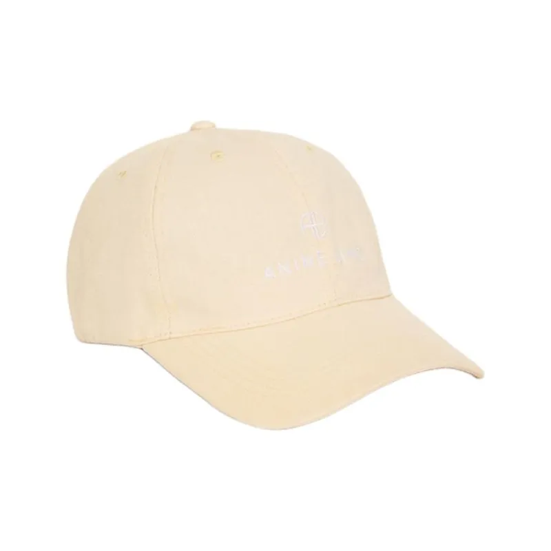 Anine Bing Cotton Baseball Caps Women's Peach-1