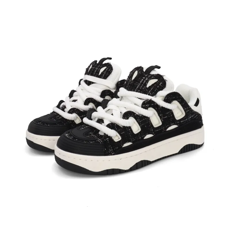 OHJC Slip-Resistant Cushioning Wear-Resistant Lightweight Breathable Low-Top Skateboard Shoes Unisex-48
