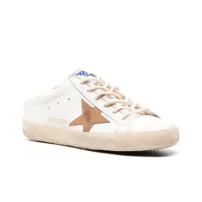 Golden Goose Super-Star Sabot Leather Sneakers-1
