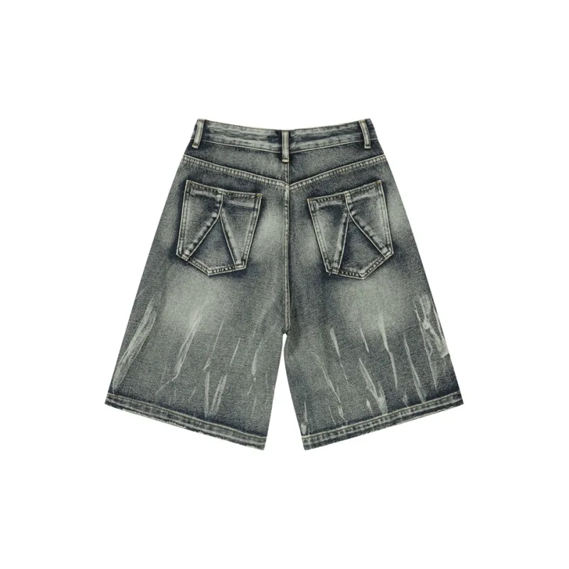 Voguo Relay 2024 Spring Summer Denim Shorts Unisex-1