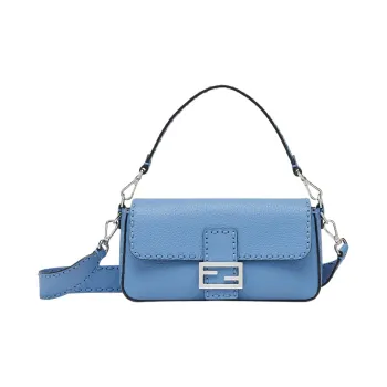 FENDI Ff Plaque Medium Baguette Bag
