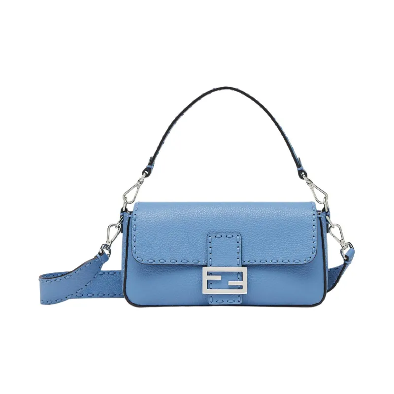 FENDI Ff Plaque Medium Baguette Bag-0