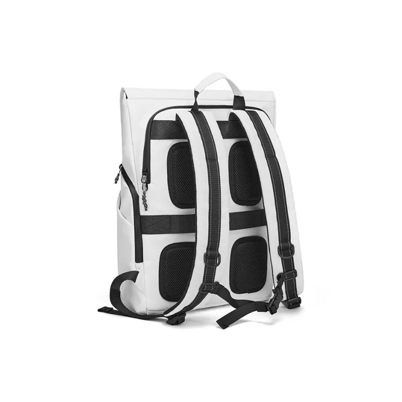 FAIRWHALE Membrana Dermalis Backpack Laptop Bag Men's White/Black-3