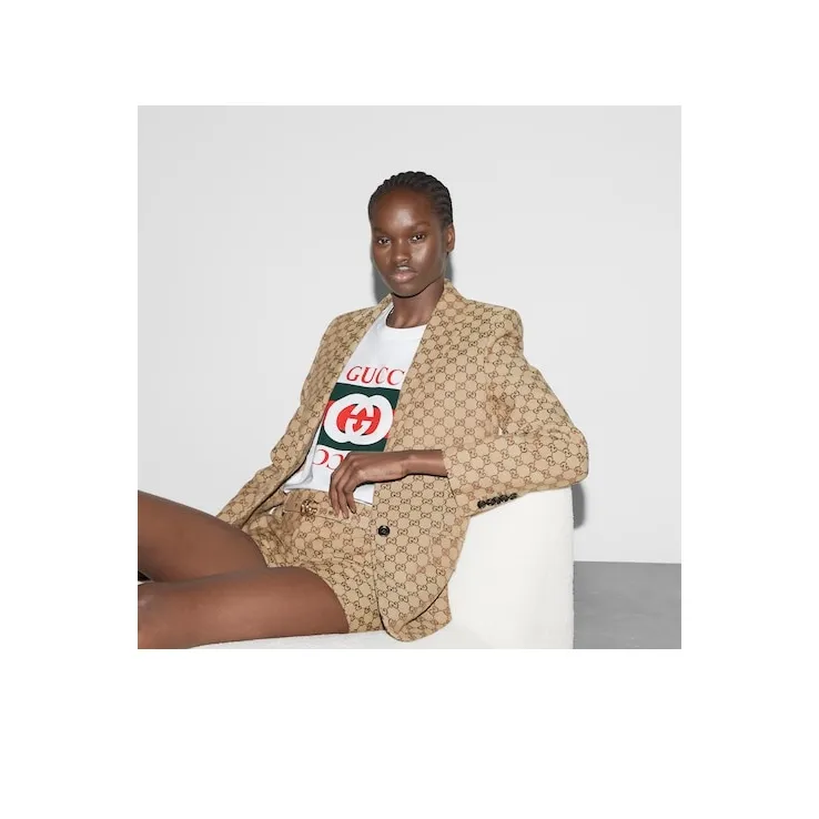 GUCCI Logo-print Cotton T-shirt-5