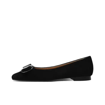 BOSSSUNWEN Casual Single Shoes 1.5cm Women's Black