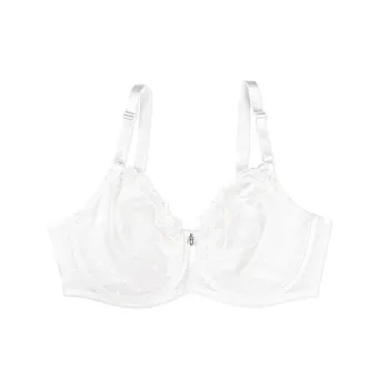 Victoria's Secret CURVY COUTURE Sheer Whisper Unlined Underwire Bra Bra Women's White