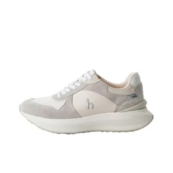 HAZZYS Low Top Casual Shoes Men's Beige Yellow