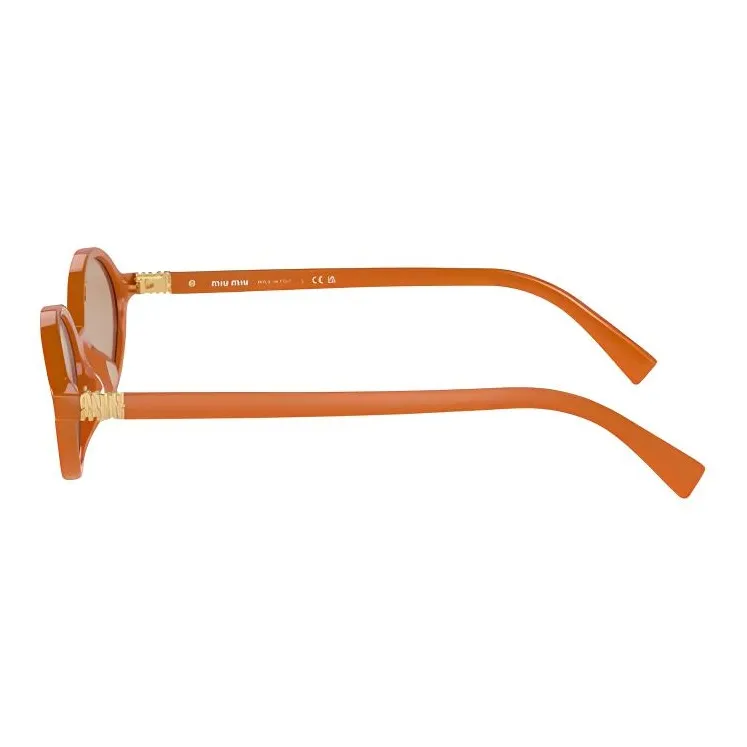 MIU MIU Oval Frame Sunglasses-1