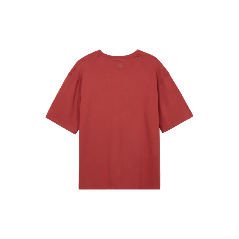 Under Armour Drop Shoulder Sleeve T-Shirt Men's Red-1