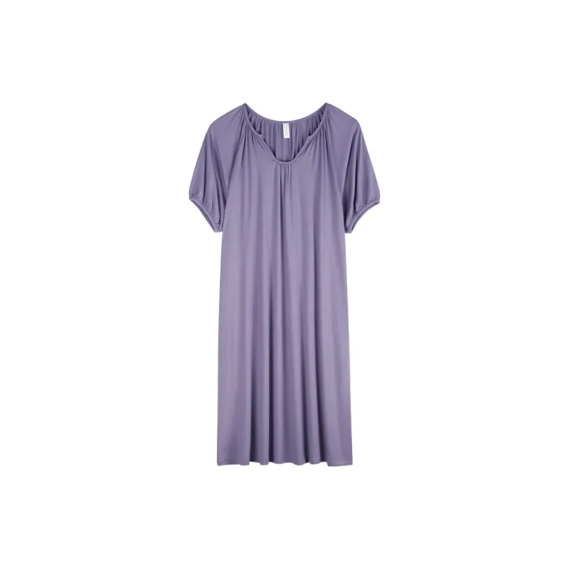 Xuan Liang Nightgown Women's Dusk Purple-0