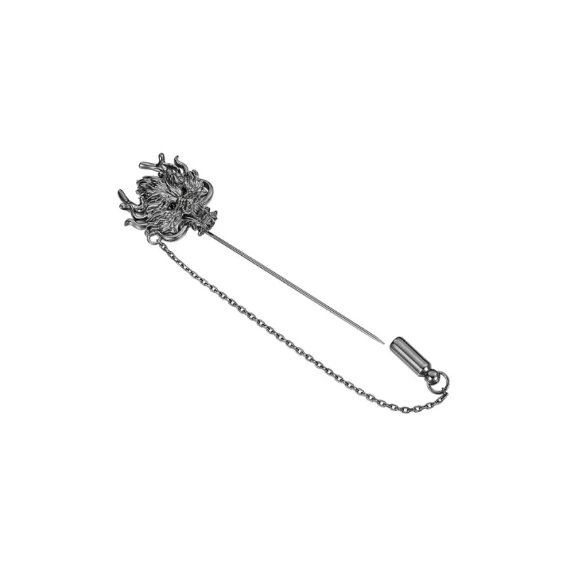 MYSH 925 Sterling Silver Brooches Men's-0