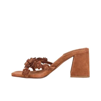 Jeffrey Campbell Slide Slippers Women's Dark Brown