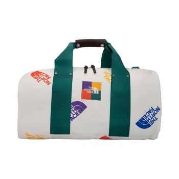THE NORTH FACE PU Portable Boston Bag Bucket Bag Travel Bag Unisex White