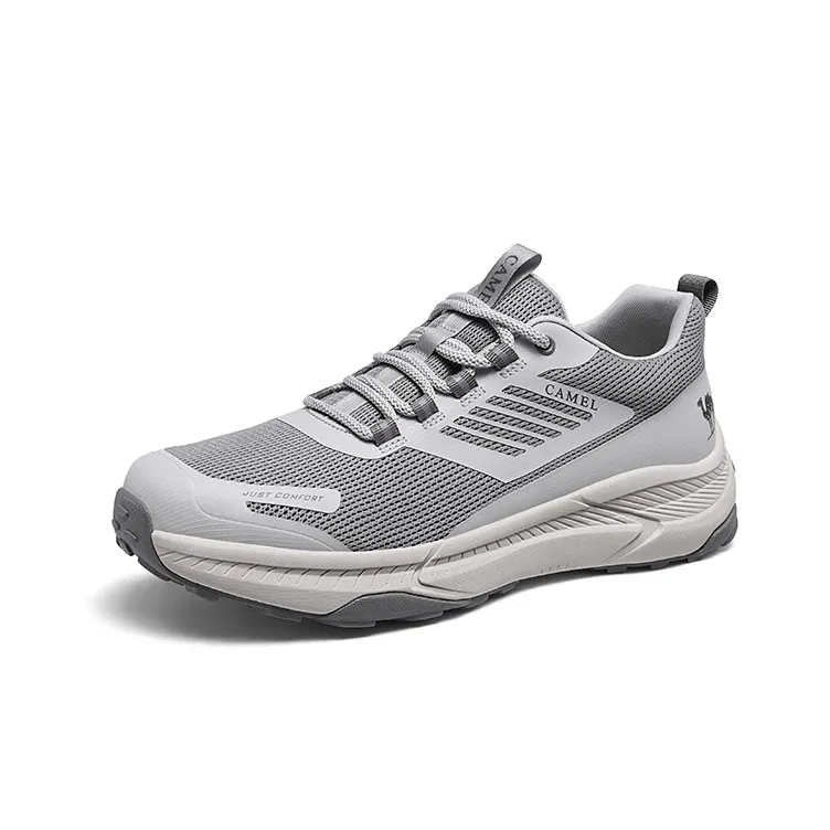 CAMEL Hiking / Trekking Shoes Men Low Top Galaxy Gray/Midnight Black/Elsa-1