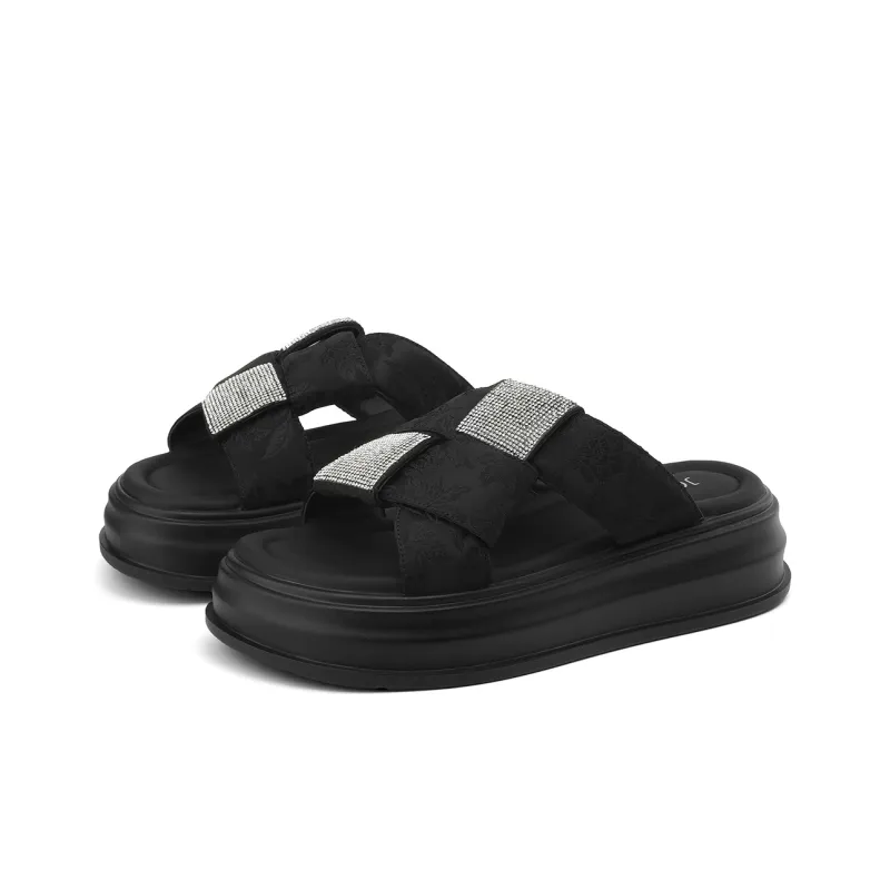 JOSINY PU Polyurethane Slip-Resistant Abrasion-Resistant Slide Slippers Women's-2