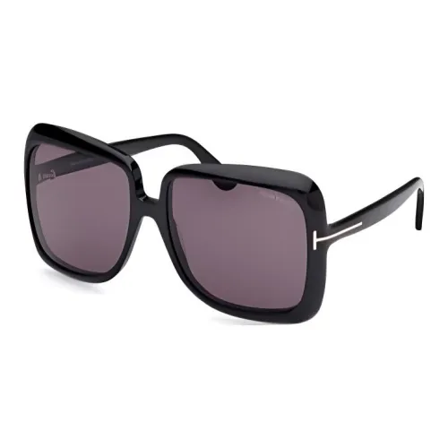 TOM FORD Lorelai Oversized Frame Sunglasses