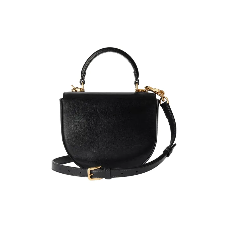 GUCCI Horsebit 1955 Leather Shoulder Bag, Crossbody Bag, Handbag Mini Women's Black-3