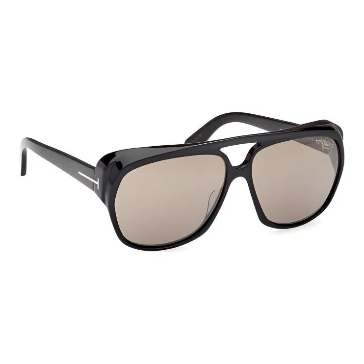 TOM FORD Jayden Square Frame Double Bridge Sunglasses-2