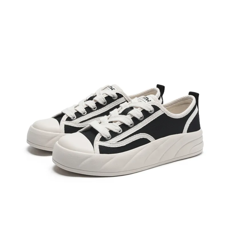 Hotwind Height Increasing Slip Resistant Canvas Shoes Women's-2