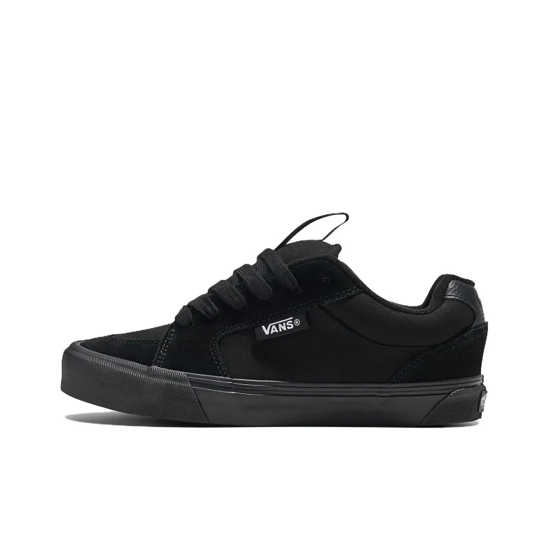 Chukka Push Vans Ls 'Triple Black'-0