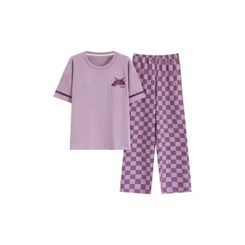 GOSO Pajama Set Women's Purple Shades