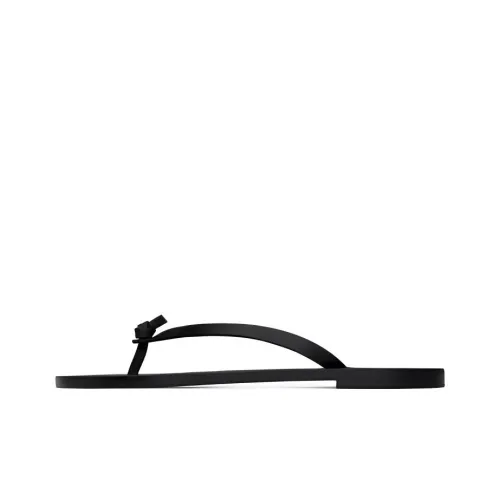 SAINT LAURENT Flip Flops Men's Black