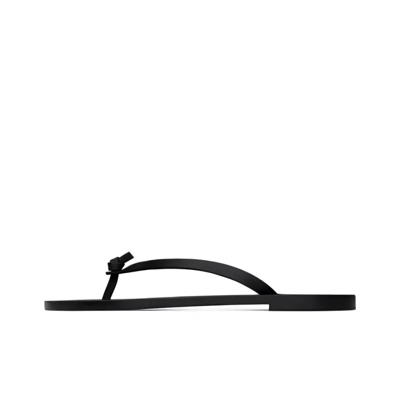 SAINT LAURENT Flip Flops Men's Black-0