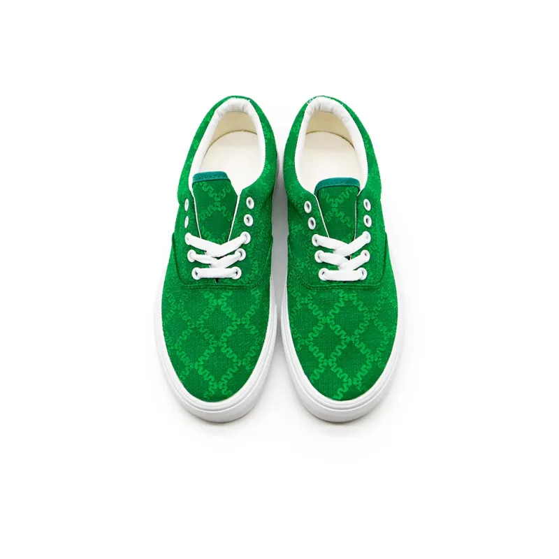 I'm shopping Skateboard Shoes Unisex Low Top Green-2