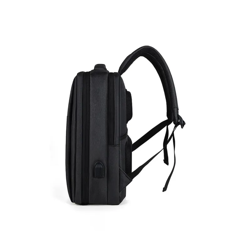 ROSEROOEN Dancing Dragon Pattern Backpack Unisex Black-4