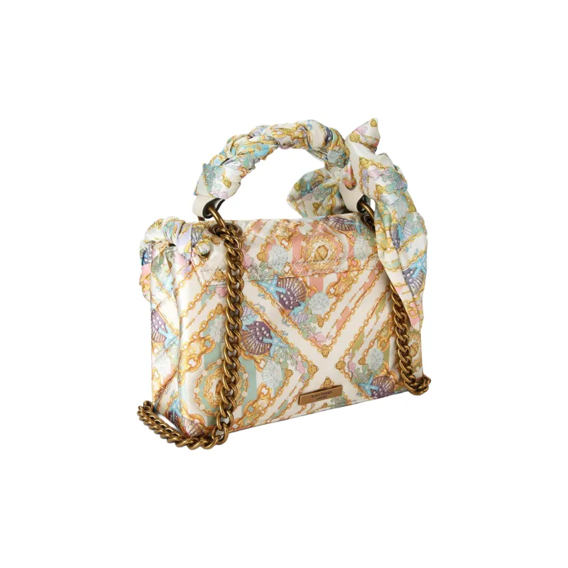 Kurt Geiger London Nylon Handbag Shoulder Bag Crossbody Bag Women's Cream-2