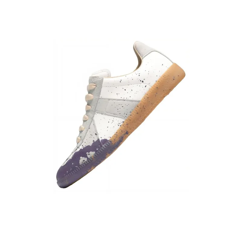 Maison Margiela Paint Replica German Army Trainer GAT White Maison Margiela Paint Replica German Army Trainer GAT White