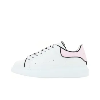 Alexander McQueen Oversized Outline White Pale Pink Women's