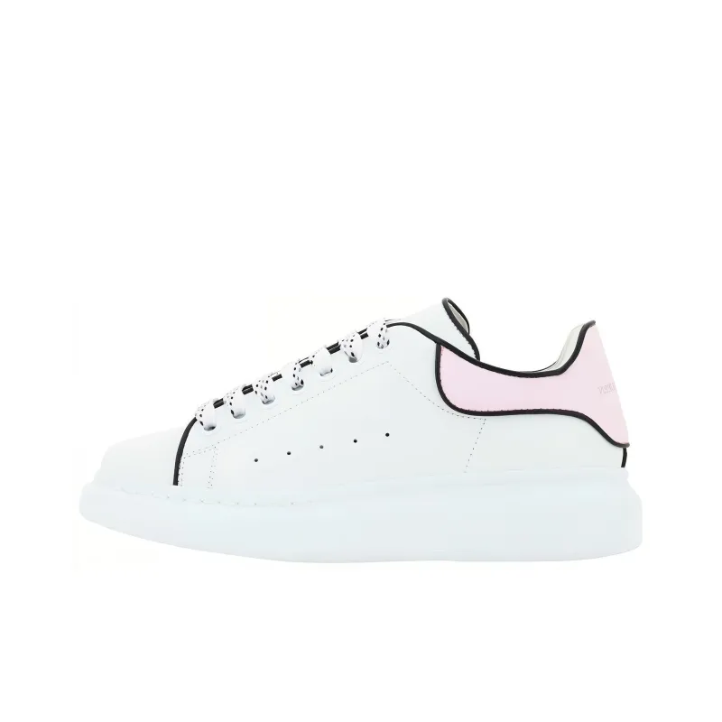 Alexander McQueen Oversized Outline White Pale Pink Women's-0