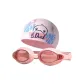 149 Pink Swim Goggles+304 Pink Swimming Cap