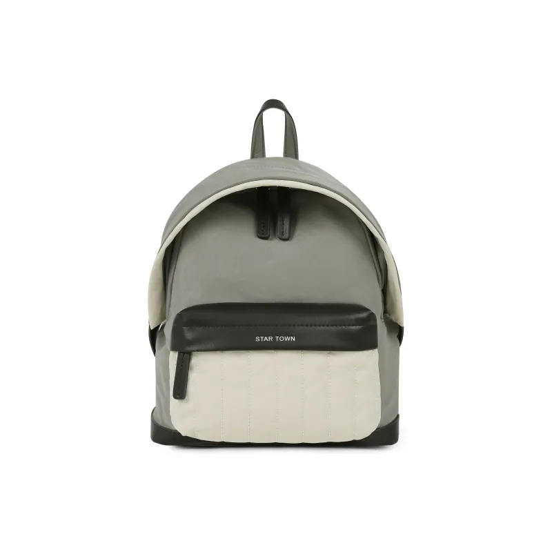 STAR TOWN Nylon Backpack Trumpets Unisex Ginger Yellow/Misty Gray-5