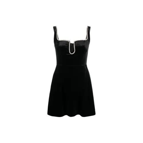 Self-portrait Sleeveless Dresses Women's Black