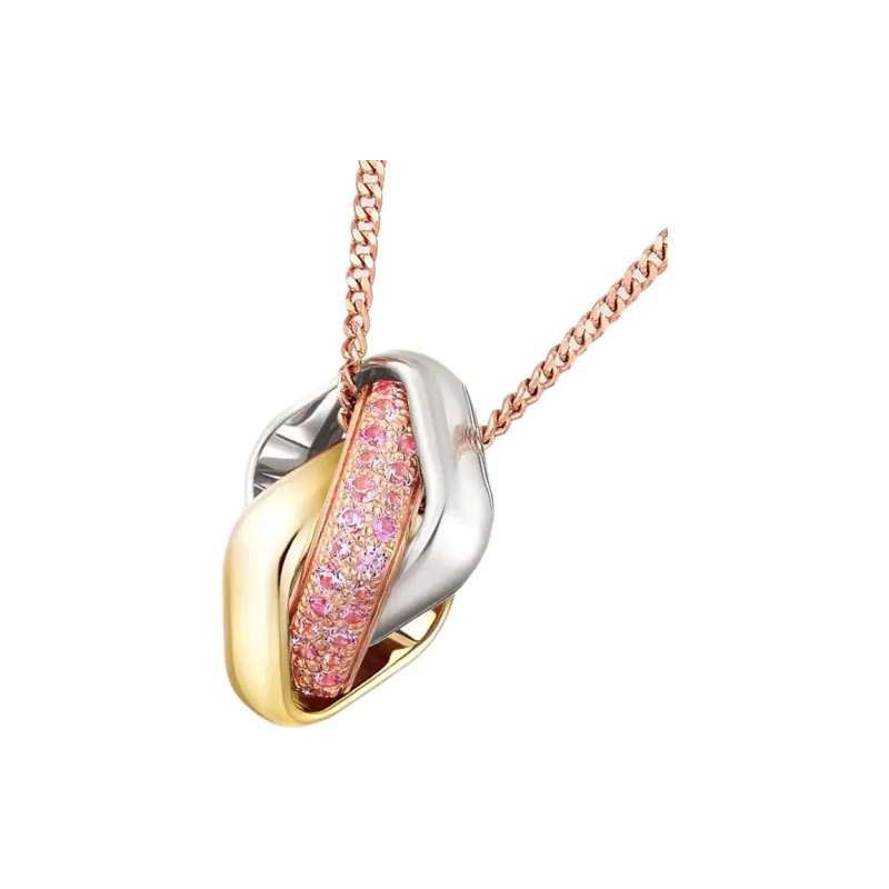 CARTIER 18K Gold Necklaces Women's Rose Gold-1