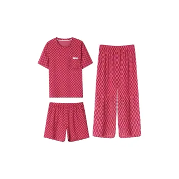 GOSO Pajama Set Women's Red Shades
